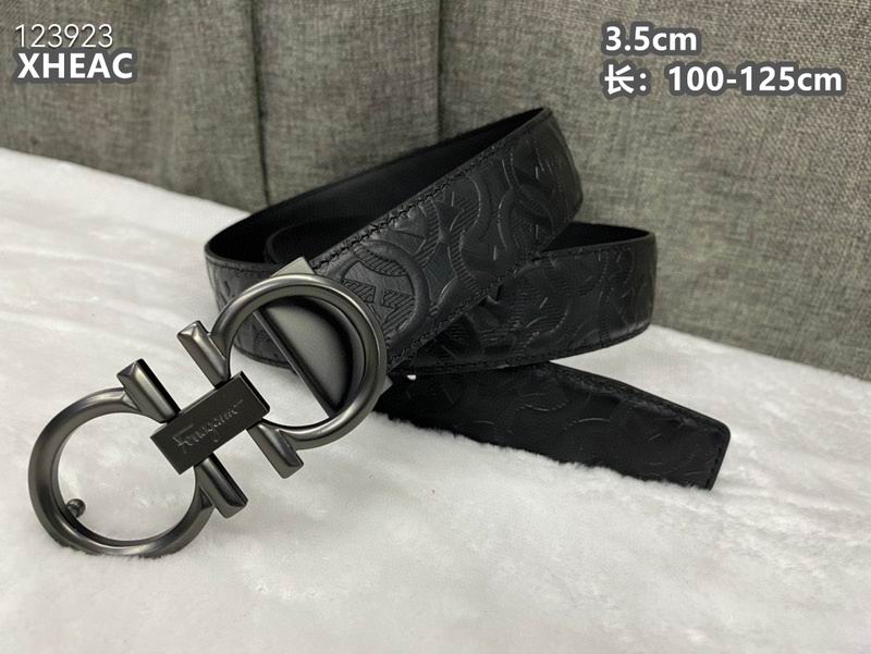 Ferragamo belt 35mmX100-125cm 8L46